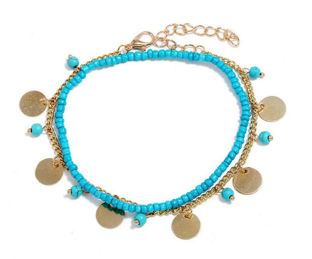 Fashionable Metal Ankle Bracelet