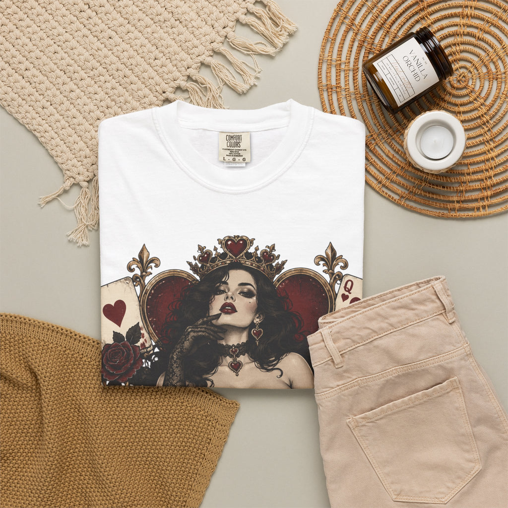Gothic Queen of Hearts T-Shirt