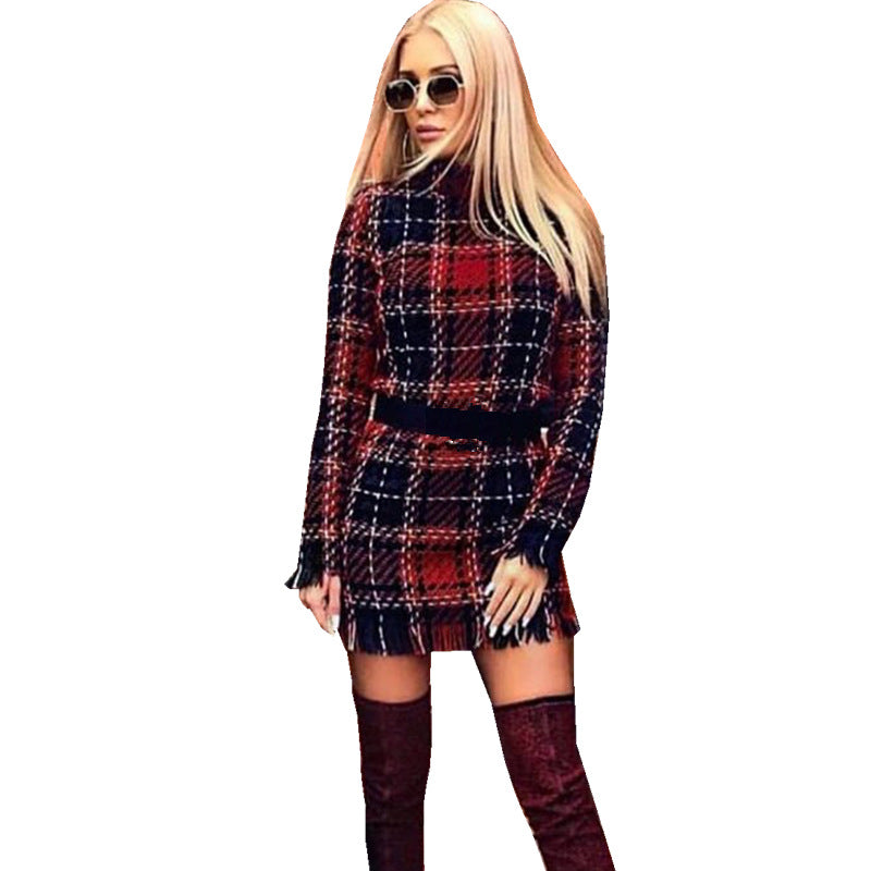 Striped, Plaid, and Fitted Dresses Collection JahSonFire