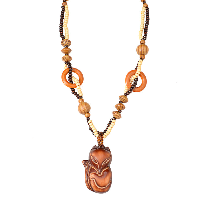 Vintage Long Necklace for Sweaters and Dresses