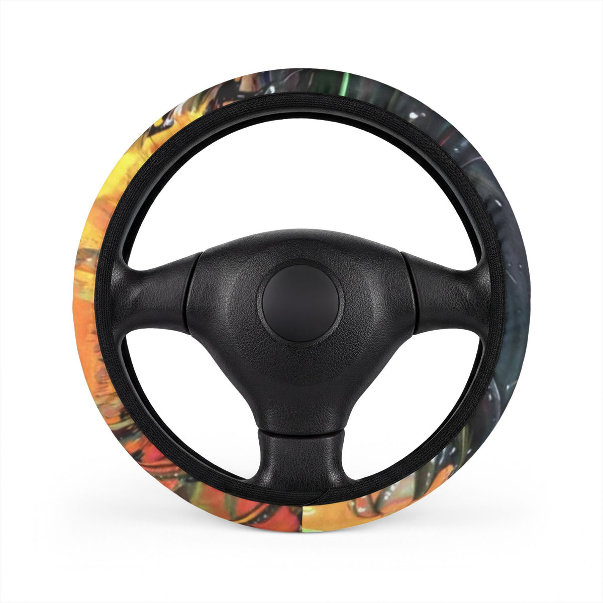 Autumn Leaves Steering Wheel Cover