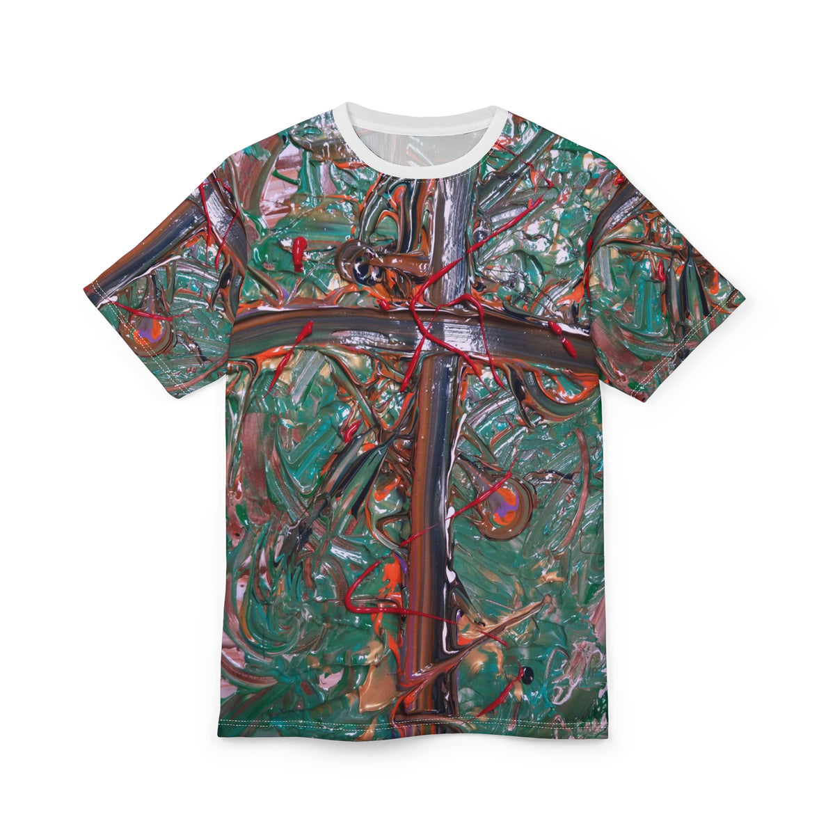 Unisex Cut & Sew Tee (AOP)