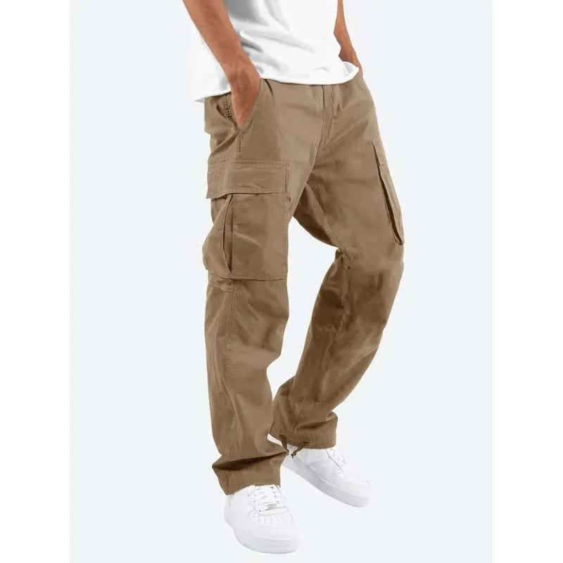 Men's Drawstring Cargo Pants JahSonFire