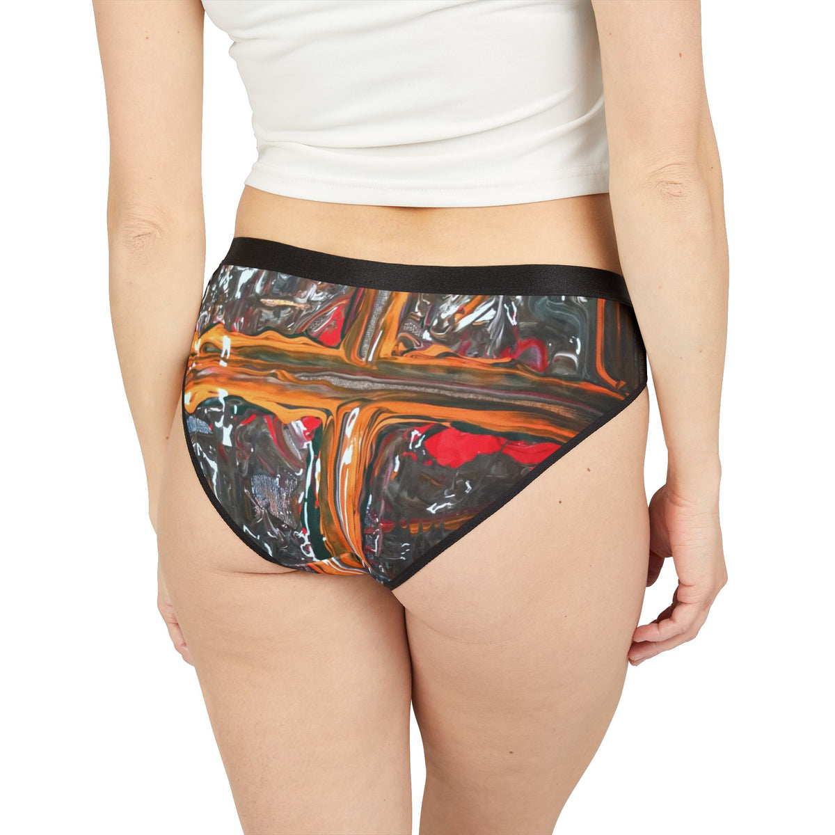 Abstract Art Women's Underwear, Comfortable Panties, Unique Lingerie for Everyday Wear, Gift for Her