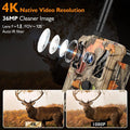 4K 36MP WiFi Infrared Camera for Outdoor Animal Monitoring