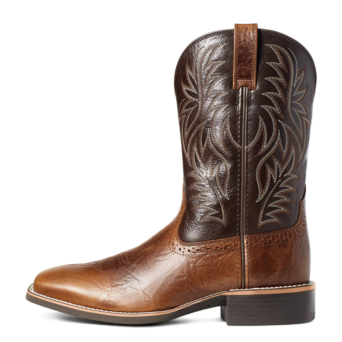 Vintage High Embroidery Western Cowboy Boots JahSonFire