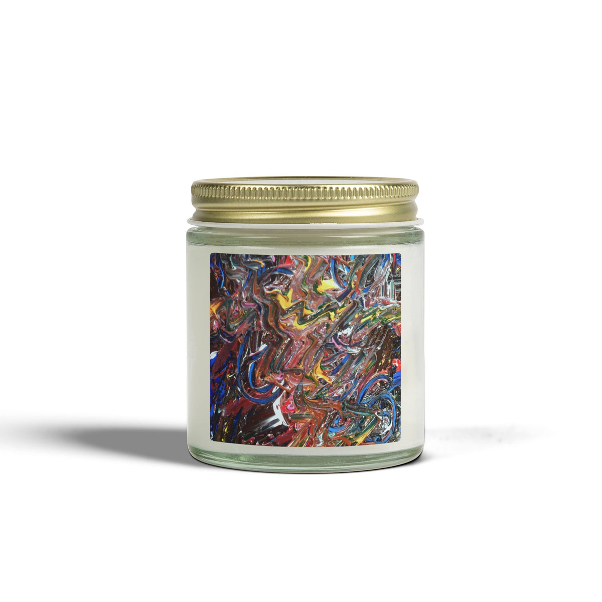 Coconut Apricot Scented Candle — Hand-Poured Coconut Apricot Wax (4oz & 9oz)