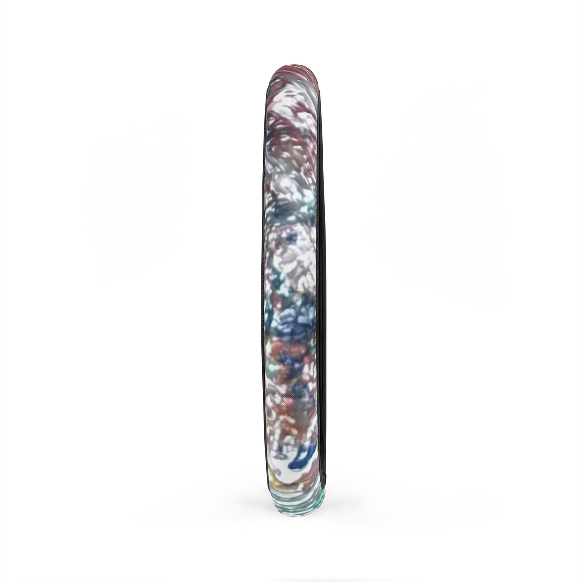 Abstract Marble Pattern Steering Wheel Cover — Colorful Protective Grip