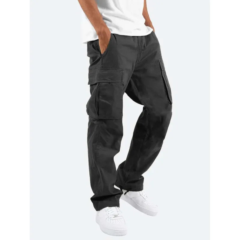 Men's Drawstring Cargo Pants JahSonFire