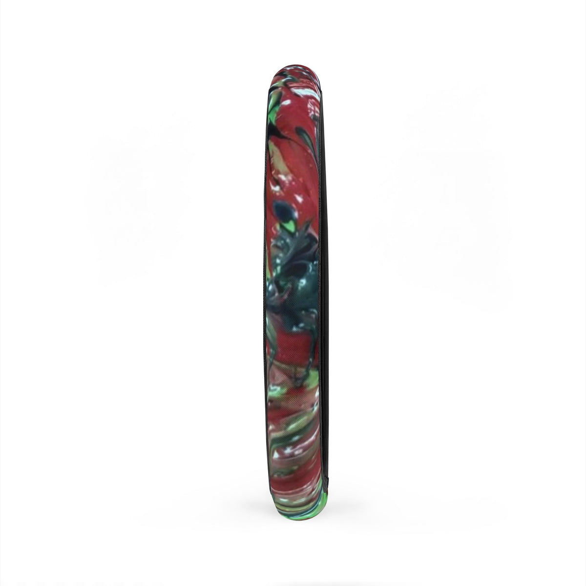 Marbled Color Splash Steering Wheel Cover — Vibrant Abstract Car Accessory