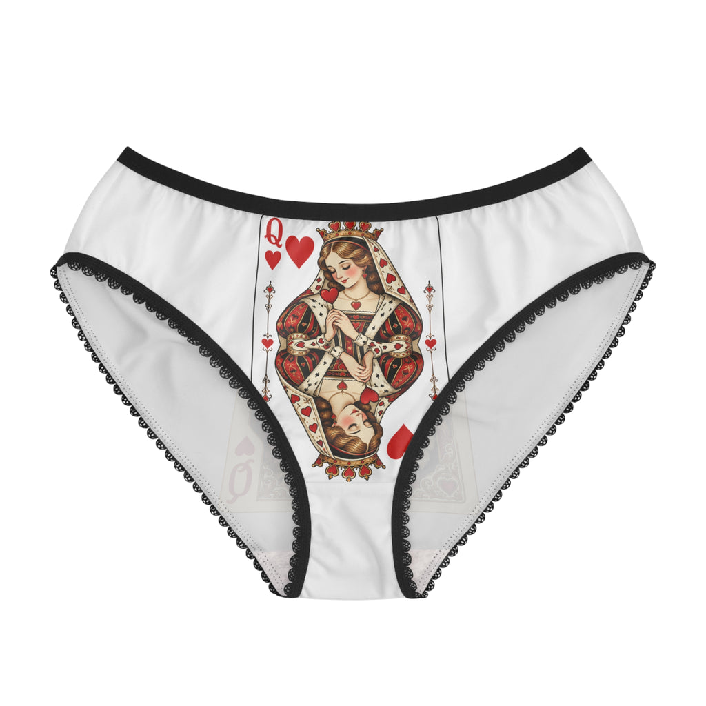 Queen of Hearts Playing Card Women's Briefs
