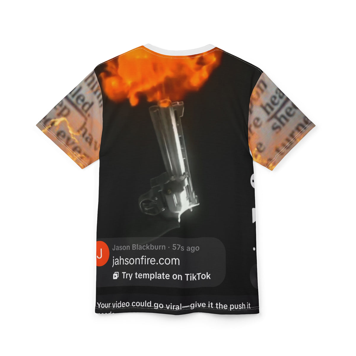 Healed Scripture All-Over Print Tee
