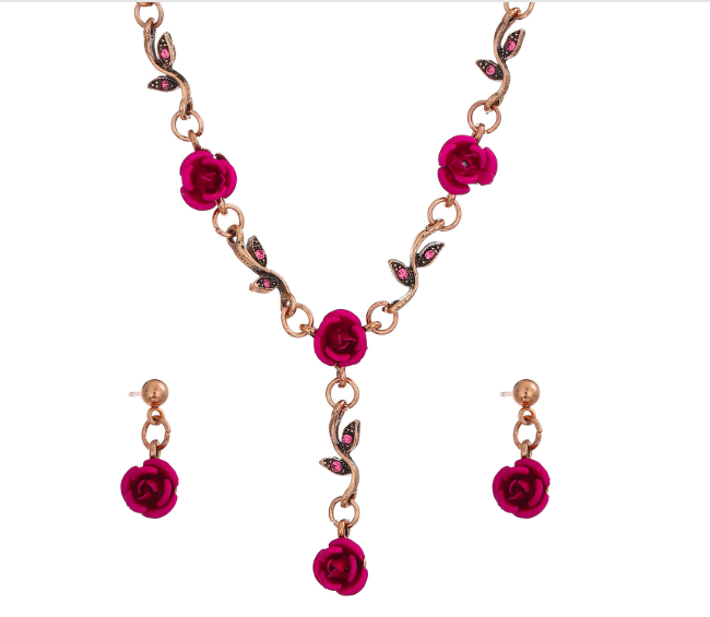 Timeless Rose Jewelry Set