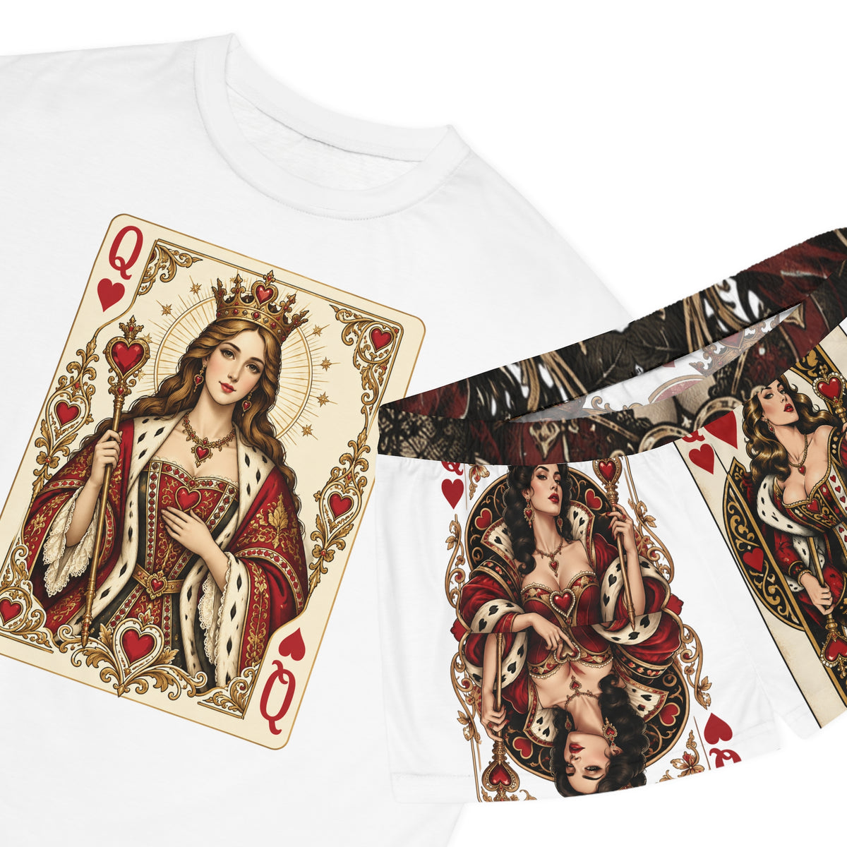 Queen of Hearts Women's Pajama Set