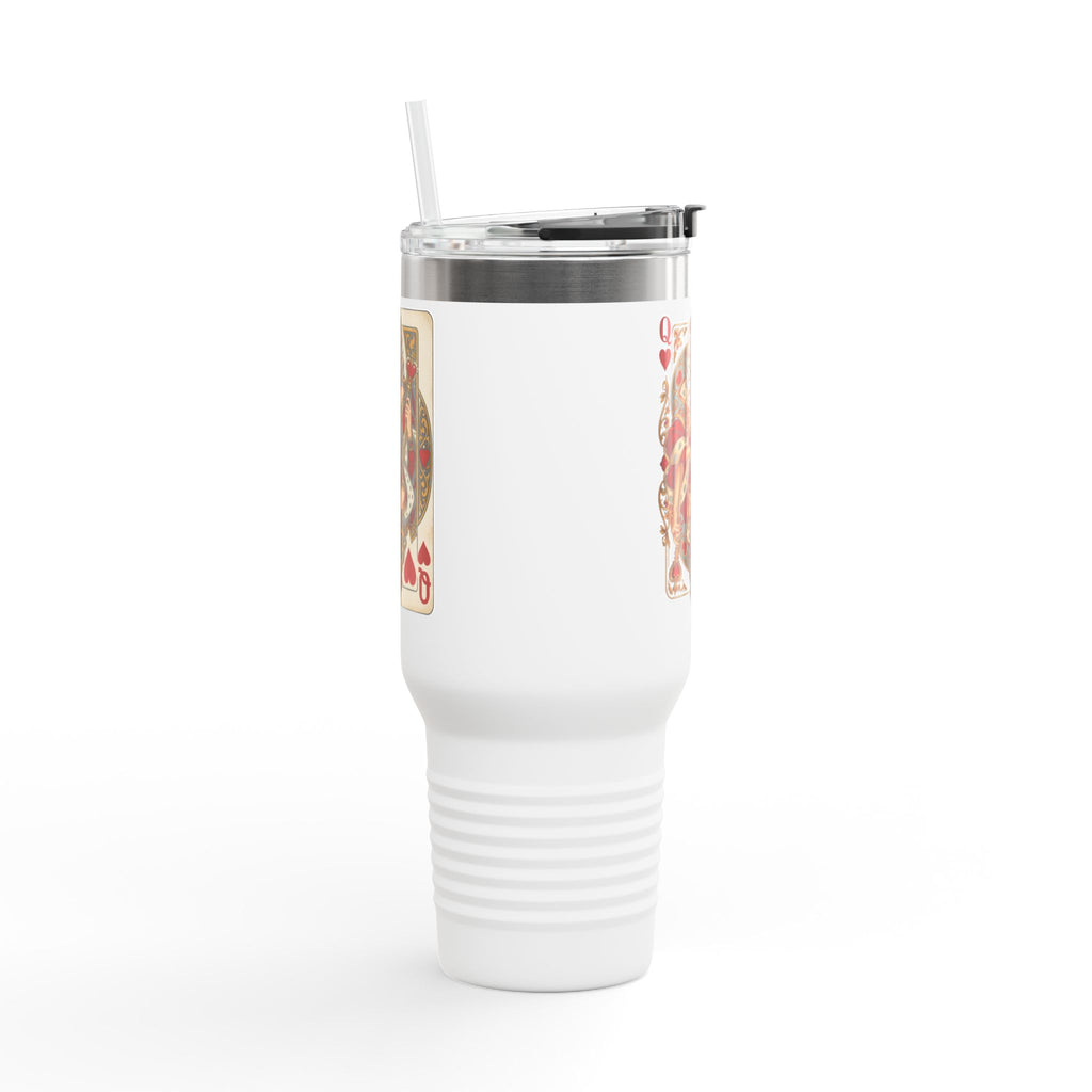 40oz Queen of Hearts Insulated Travel Mug