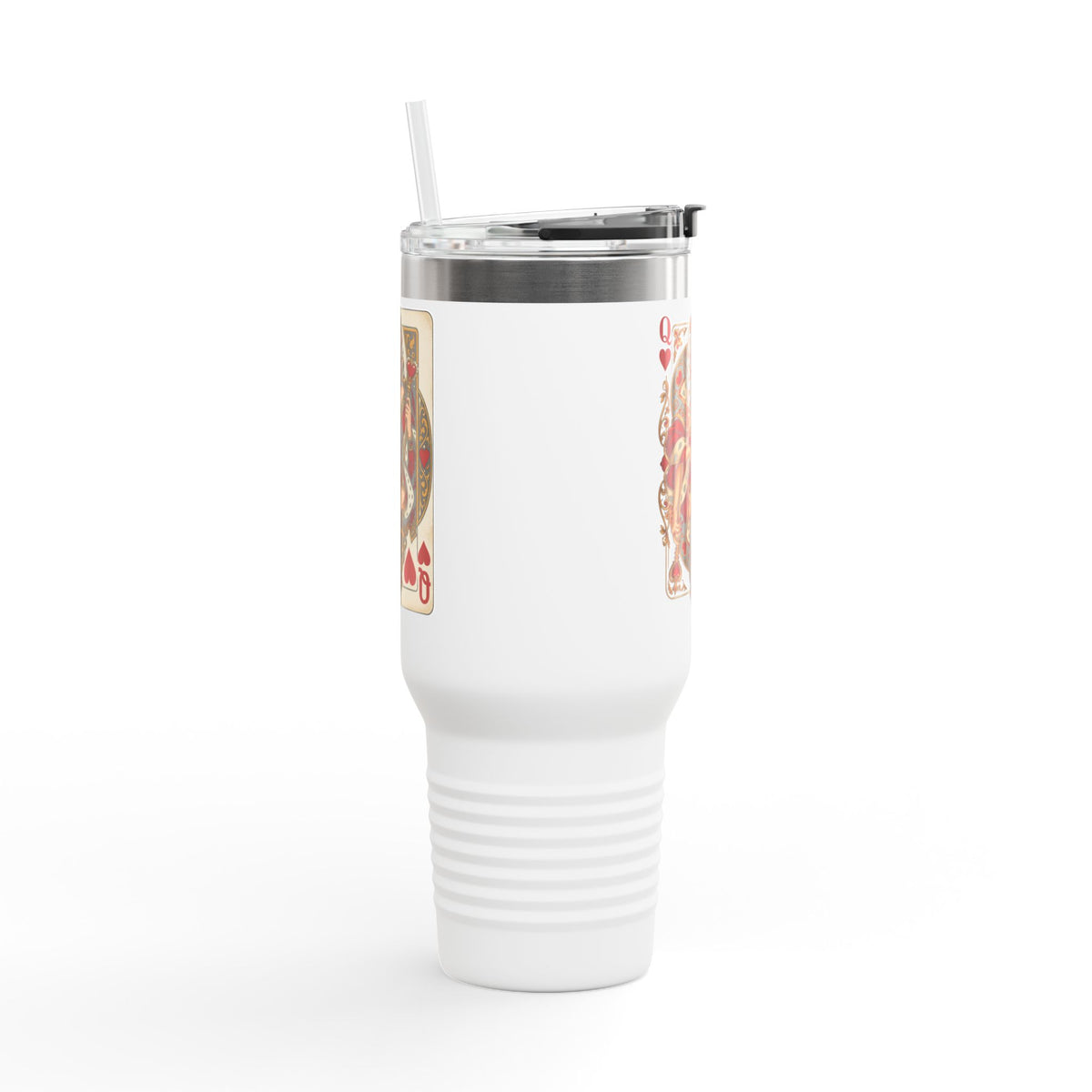 40oz Queen of Hearts Insulated Travel Mug
