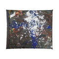 Artistic Abstract Comforter, Cozy Blanket, Home Decor, Gift for Art Lovers, Unique Bedding, Vibrant Bedroom Accessory