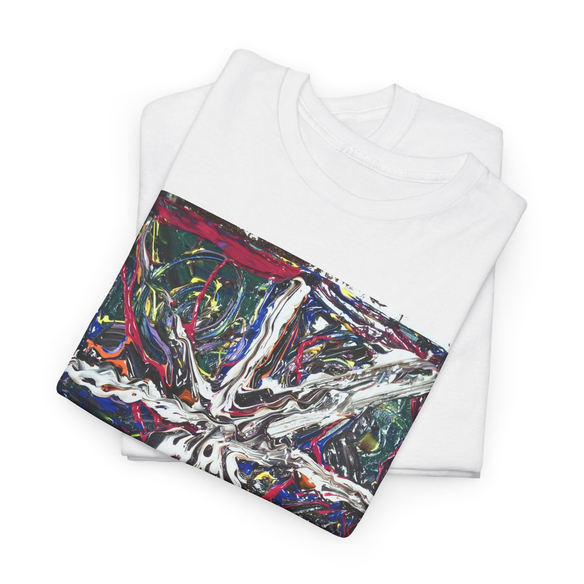 Abstract Starburst Tee