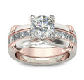 A 925 Silver Engagement Ring - Pure Silver Ring JahSonFire