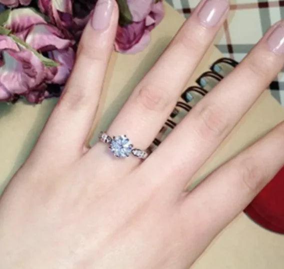 Six-claw Diamond Ring JahSonFire