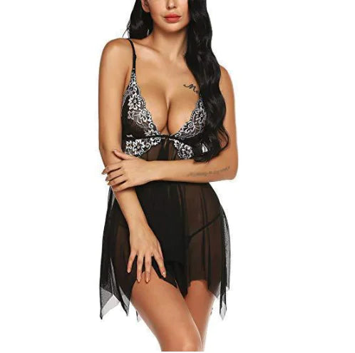 Lingerie and Sleepwear Camisole Dress JahSonFire