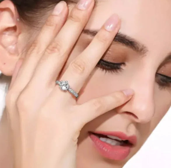 Six-claw Diamond Ring JahSonFire