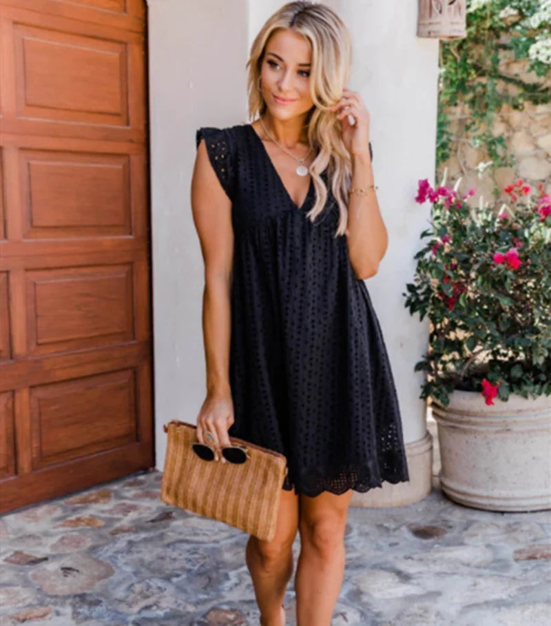 Lace Dresses With Pocket JahSonFire