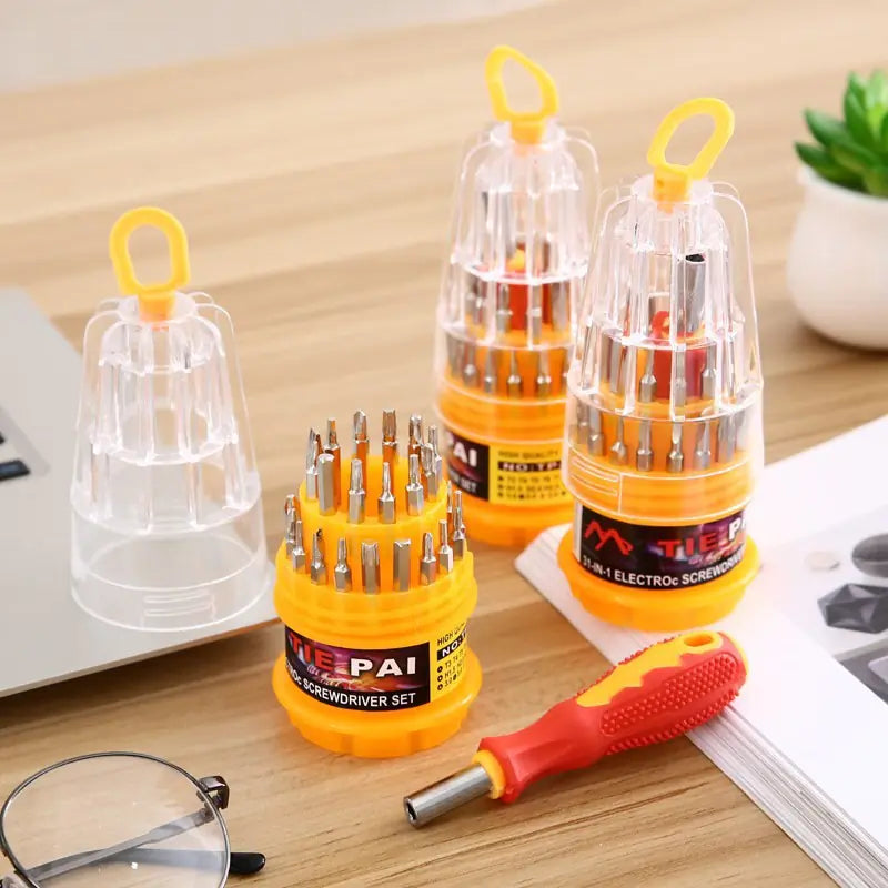 Mini Precision Screwdriver Set with Portable Toolbox JahSonFire