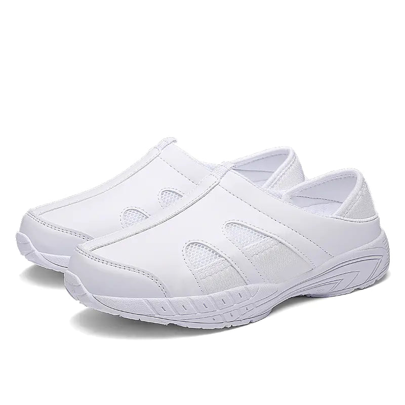 Flat Shoes, White Sneakers, Nurse Shoes JahSonFire