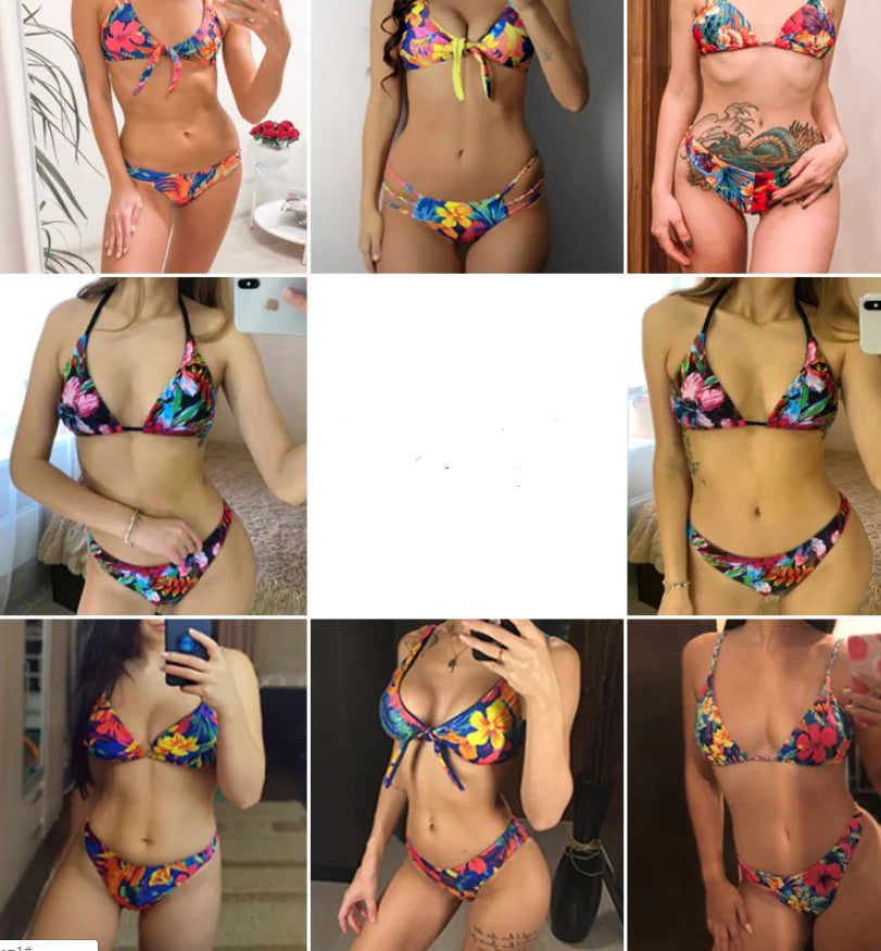 Sexy Strapless Bikini Set JahSonFire