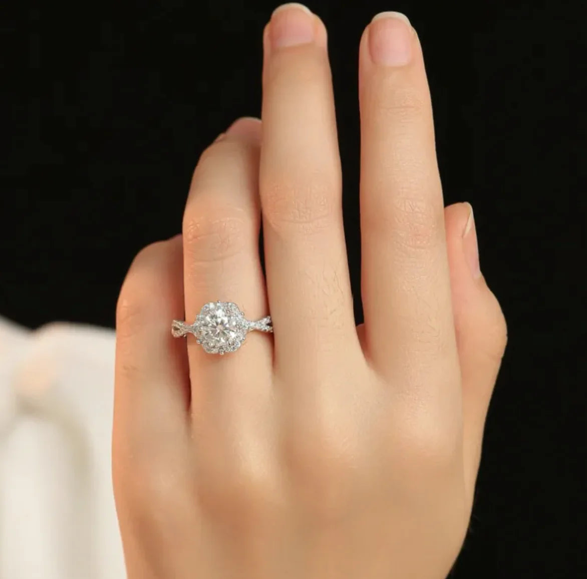 Women's Adjustable Diamond Ring JahSonFire
