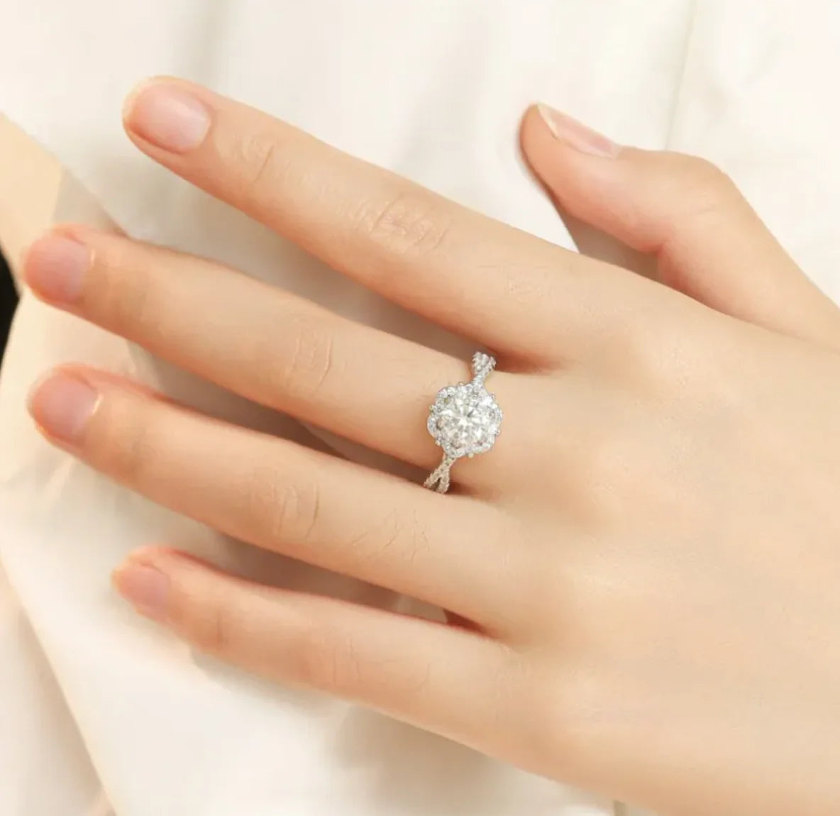 Women's Adjustable Diamond Ring JahSonFire