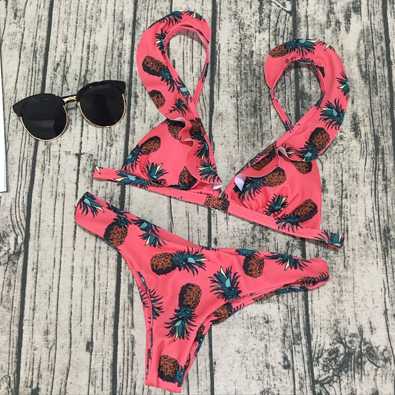 Printed Bikini Swimsuit - Sexy Swimwear JahSonFire