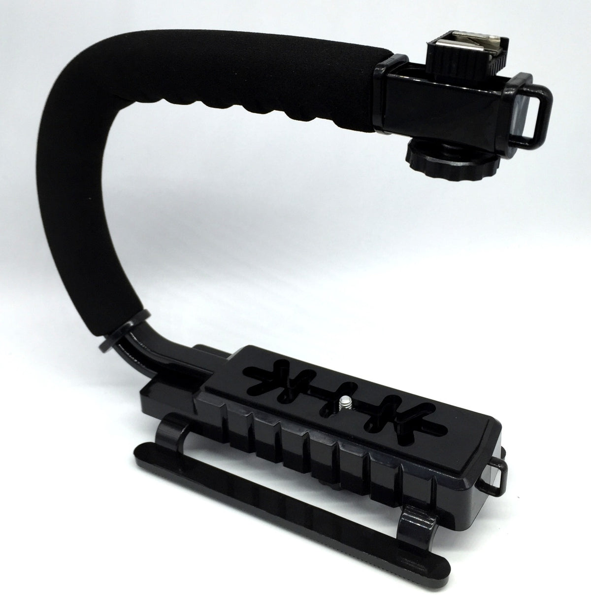 Stabilizer for DSLR Cameras with U and C Shape Rigs