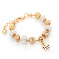 Glass Bead Bracelet, Crystal Bracelet for Women
