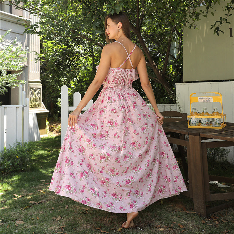 Women's Fashion Simple Printed Dresses JahSonFire