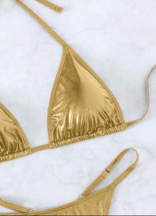 Velvet Bikini Swimwear Set JahSonFire