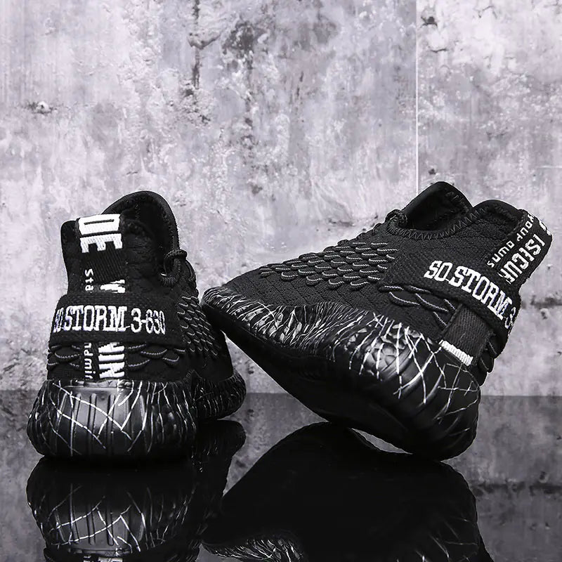 Sports Shoes, Black Sneakers, Running Shoes JahSonFire