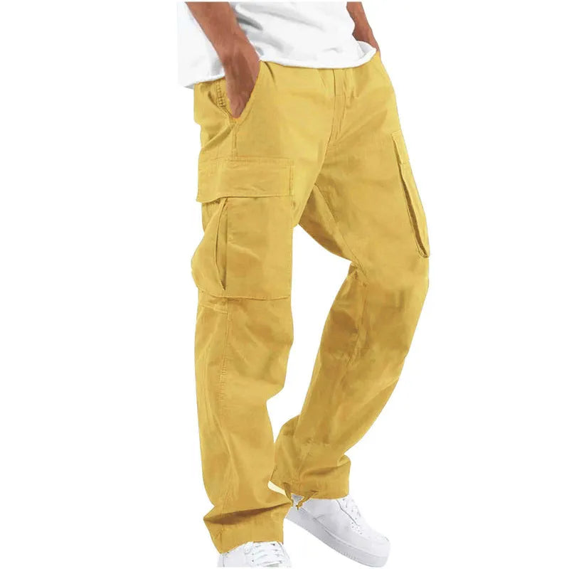 Men's Drawstring Cargo Pants JahSonFire