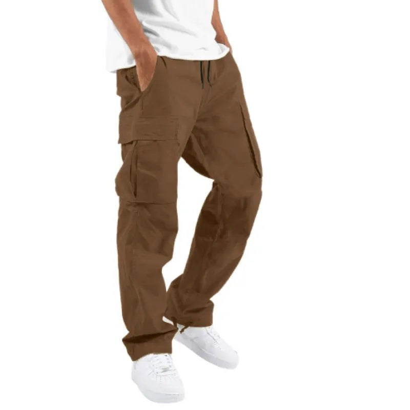 Men's Drawstring Cargo Pants JahSonFire