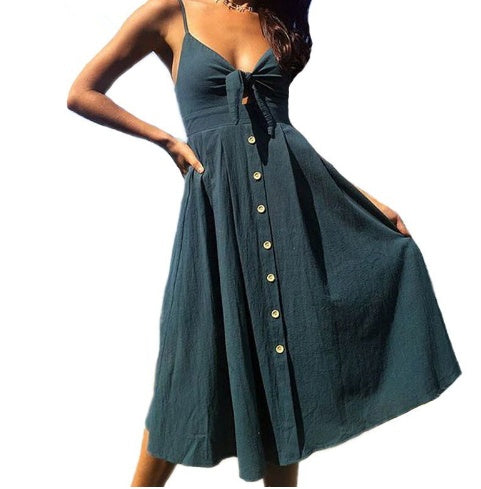 Women Summer Dresses Sleeveless Backless Strap Long Close-fitting Sheath Female Party Evening Dresses Vestidos JahSonFire