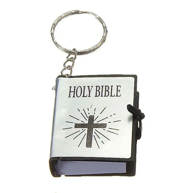 Mini Toy Book Keychain Pendant Bible Flip Book Ornaments JahSonFire