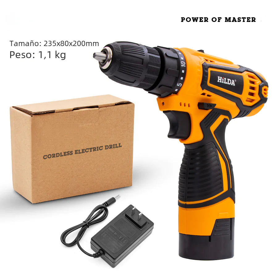 Multifunctional Cordless Electric Drill and Screwdriver JahSonFire