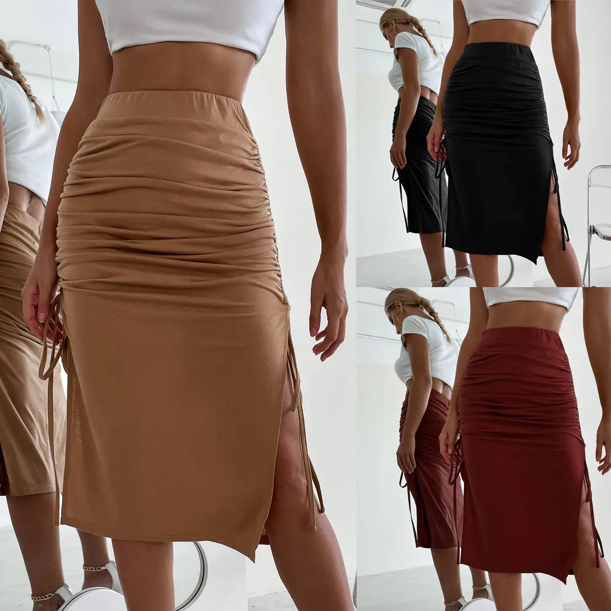 Ladies' Cross Drawstring Skirts and Dresses JahSonFire
