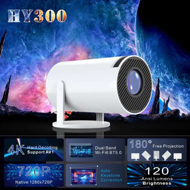Portable Small Projector JahSonFire