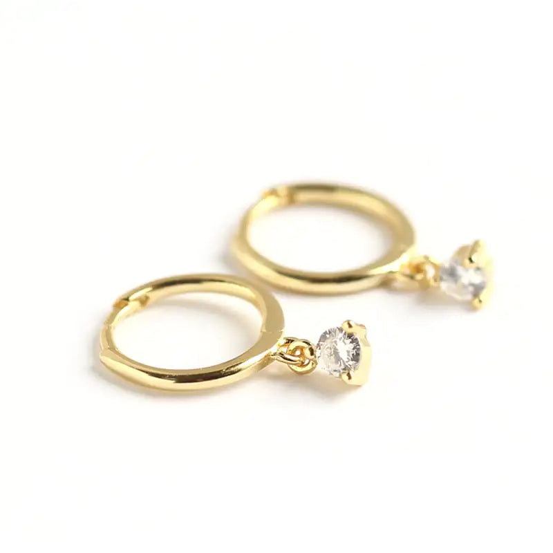 Light Luxury S925 Sterling Silver Diamond Earrings JahSonFire