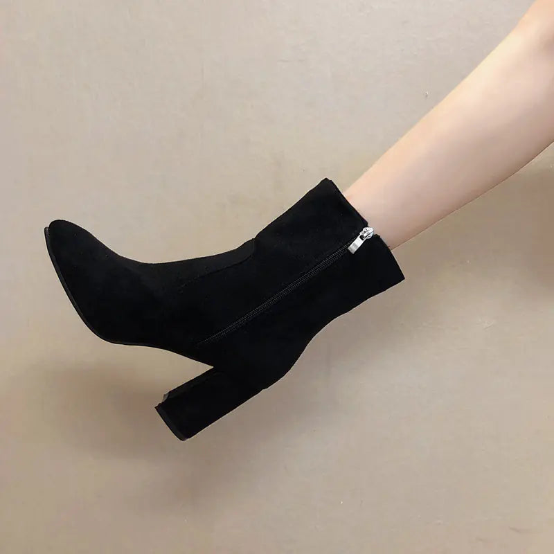 Women's Elastic Ankle Martin Boots (Short Boots) JahSonFire