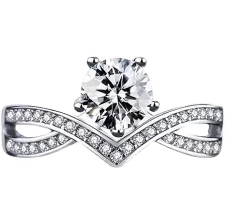 Elegant Luxury Artificial Diamond Ring JahSonFire