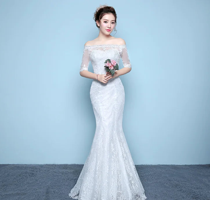 A a Wholesale Mermaid Wedding Dresses for Brides JahSonFire
