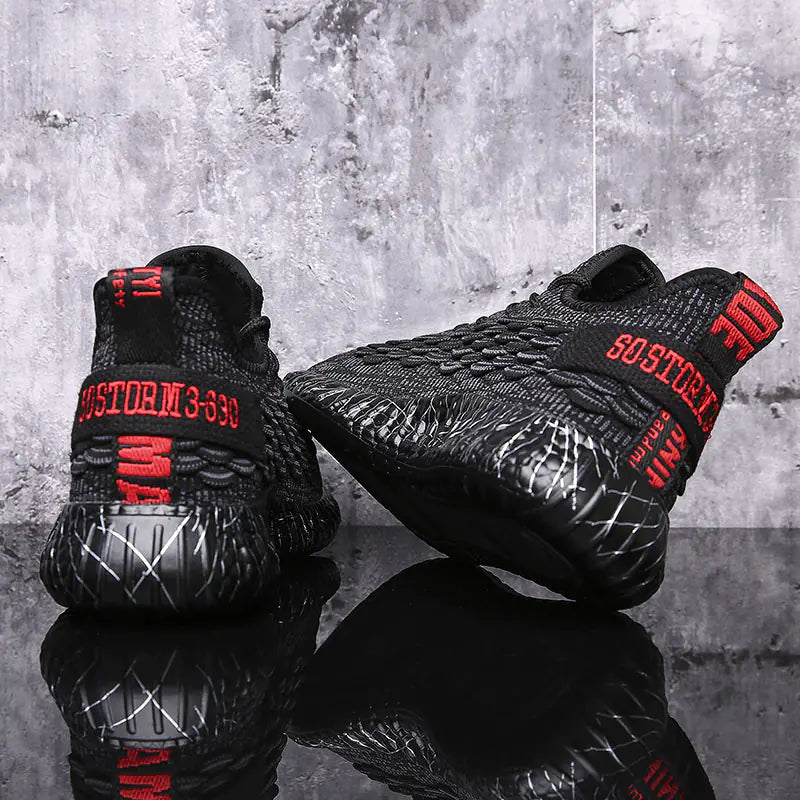 Sports Shoes, Black Sneakers, Running Shoes JahSonFire